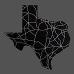 Texas // Acrylic Cutout State Map