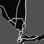 New York // Acrylic Cutout State Map