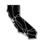 California // Acrylic Cutout State Map