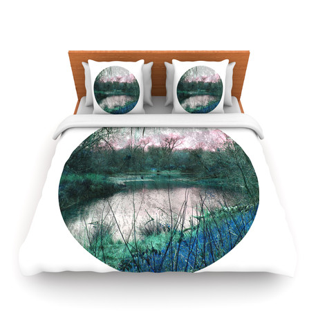 Micah Sager "Swamp" Duvet (Fleece - Twin)