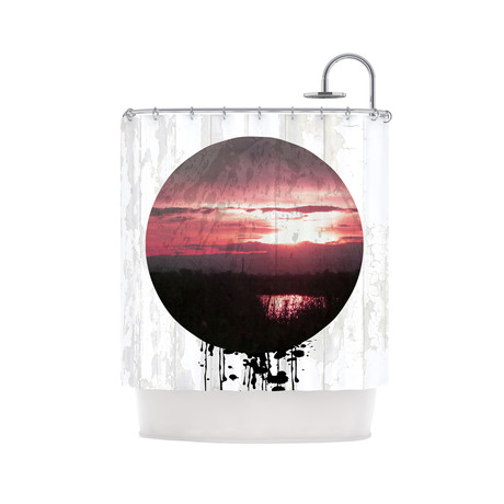 Micah Sager "Valley" Shower Curtain
