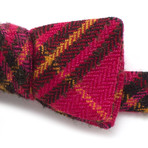 Classic Bow Tie // Textured Tartan Plaid