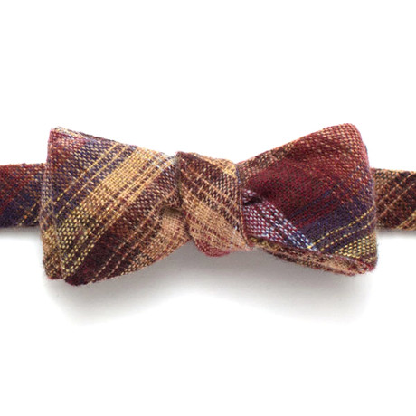 Classic Bow Tie // Shadow Plaid