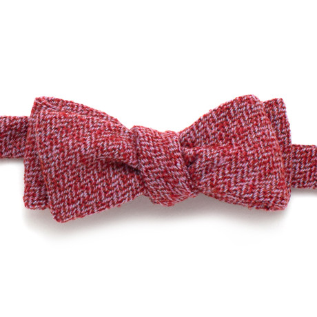 Classic Bow Tie // Melange Herringbone