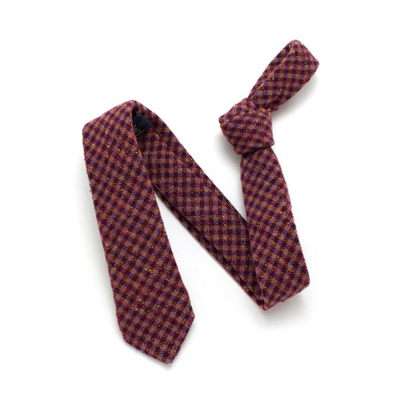 Skinny Necktie // Donegal Check