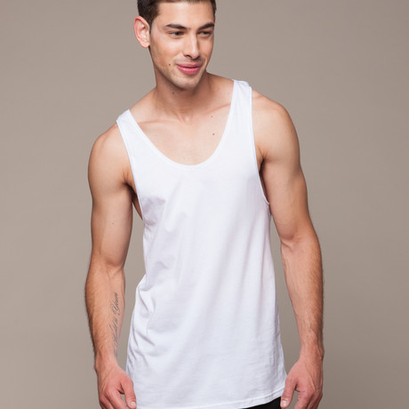Basic Tank // White (S)