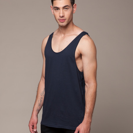 Basic Tank // Navy (S)