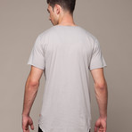 Contrast Pocket Tee // Rhodium (S)