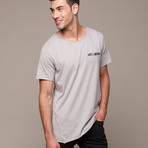 Contrast Pocket Tee // Rhodium (S)