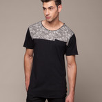 Contrast Yardage Tee (S)