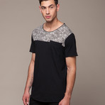 Contrast Yardage Tee (S)