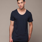 Basic U Neck Tee (S)