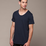 Basic U Neck Tee (S)