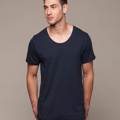 Basic U Neck Tee (S)