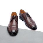 Double-Stitched Derby // Dark Brown (US: 10)