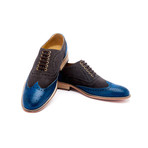 Wingtip Combination Brogue // Grey/Blue (US: 9)