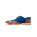 Wingtip Combination Brogue // Tan/Blue (US: 9)