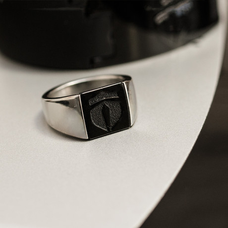 RFID Ring // Black (Ring Size 8)