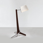 Silva LED Table Lamp // Walnut (Beech)