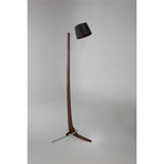 Silva LED Floor Lamp // Baltic Birch (Beech)