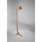 Silva LED Floor Lamp // Baltic Birch (Beech)