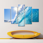 Wave // Pentaptych