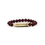 Medium Bullet Bracelet // Jade (Small)