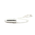 Small Bullet Necklace // Silver