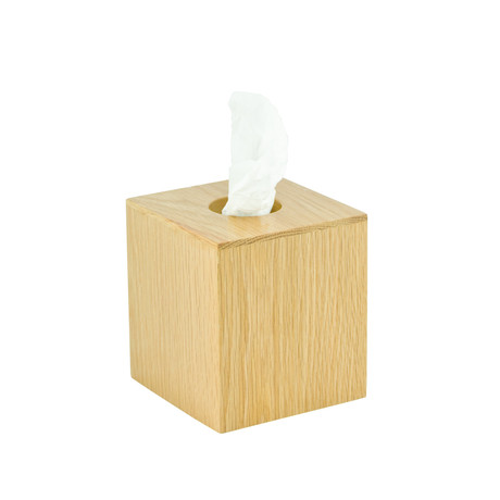 Tissue Box Cube (Dark Oak)