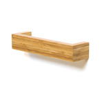 Slimline Hand Towel Rail // 28cm (Natural Oak)