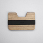 Poquito Wood Wallet // White Oak