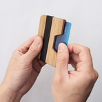 Poquito Wood Wallet // White Oak