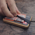 Poquito Wood Wallet // White Oak