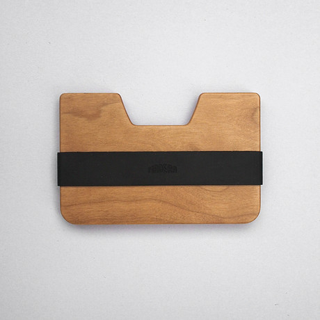 Poquito Wood Wallet // Warm Cherry