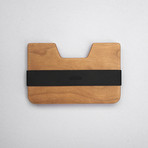 Poquito Wood Wallet // Warm Cherry