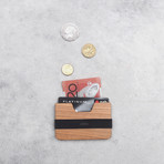 Poquito Wood Wallet // Warm Cherry