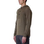 Huffer Hoodie // Beige (XS)