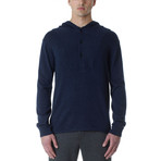 Huffer Hoodie // Navy (XS)