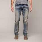The Hammer Straight Jeans // Wrangler Wash 1 (30WX34L)