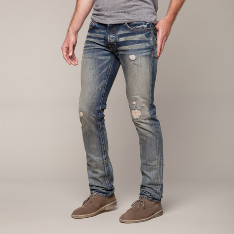 The Hammer Straight Jeans // Wrangler Wash 1 (30WX34L)