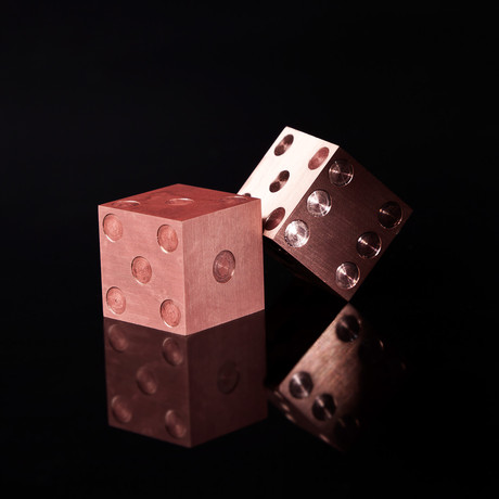 Rix Precision Dice // Copper // Set of 2