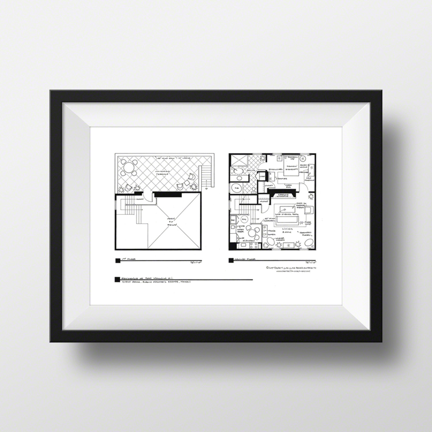 Magnum P I Hawaii Guest House Fantasy Floorplans Touch Of Modern