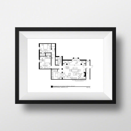 How I Met Your Mother // Lily & Marshall Apartment (Black)