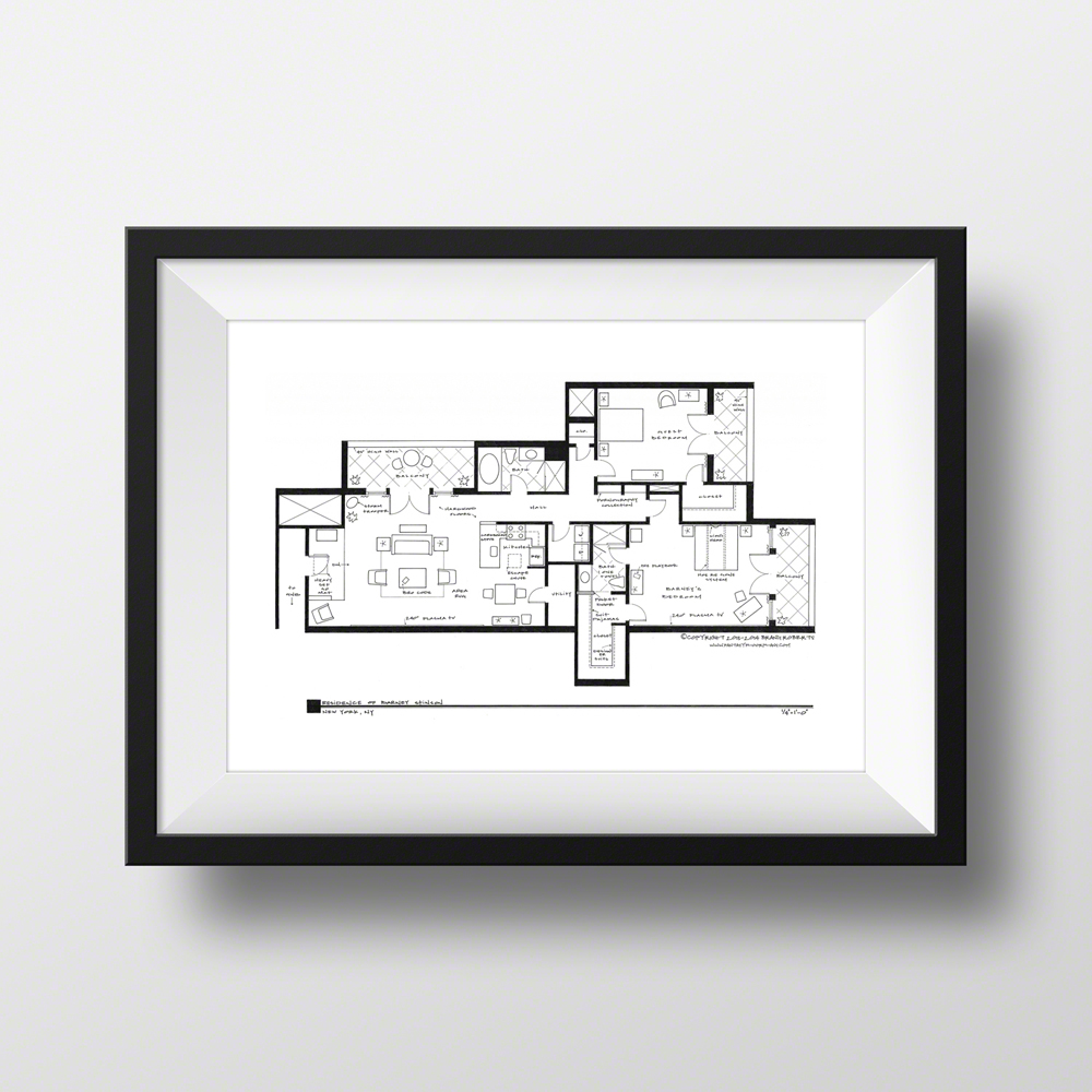 How I Met Your Mother Barney Stinson Apartment Fantasy How I Met Your Mother Barney Stinson Apartment Fantasy Floorplans Touch Of Modern