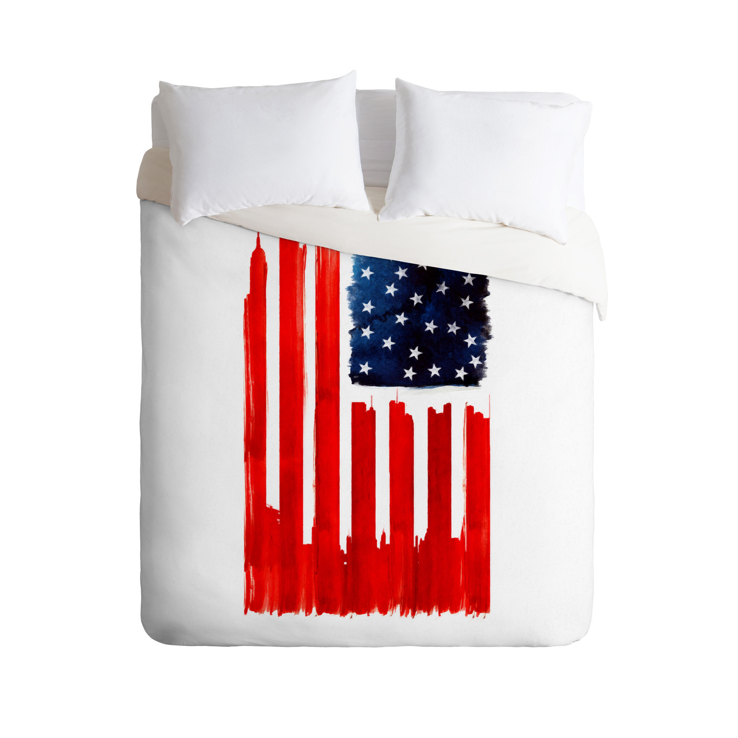 Stars And Stripes Duvet Cover Twin 68 L X 88 W Deny Design