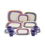 Karim Rashid Dinnerware Set // Shift Koil // 20 pc.