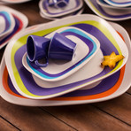 Karim Rashid Dinnerware Set // Shift Koil // 20 pc.