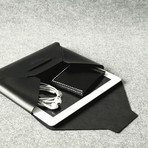Single-Piece Leather iPad Folio // Black (iPad)
