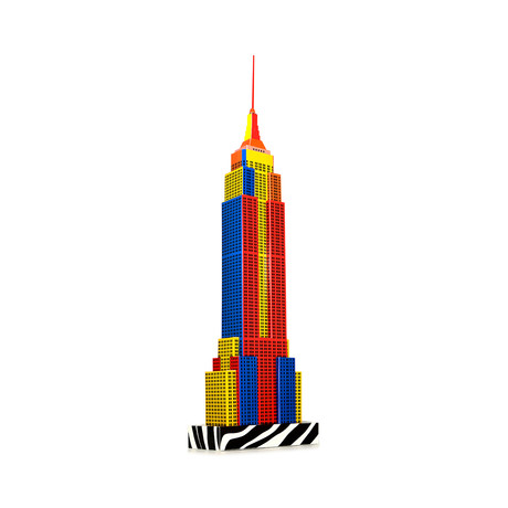 Empire State Building Pop-Art Edition