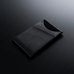 Dash Wallet // Vegetable Tanned Leather Wallet // Black